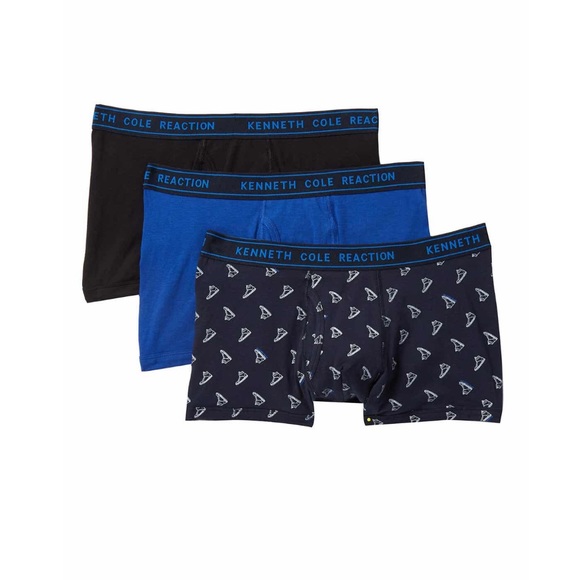 Kenneth Cole Reaction Other - Kenneth Cole Reaction 3 pcs Modern Trunks Cotton